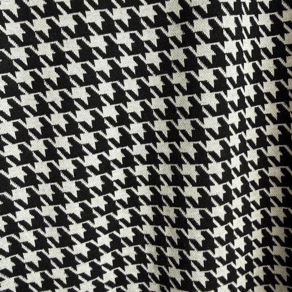 Cabi Houndstooth Wide Leg Pants Size 0 NWOT Chic High Rise Trouser - Picture 7 of 15